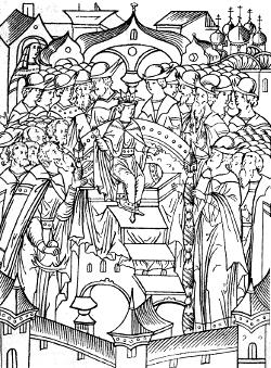 Вступление Иоанна IV на престол